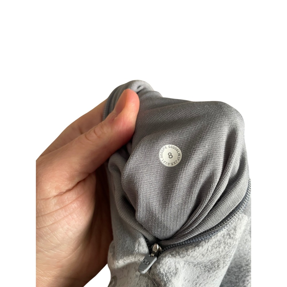 Lululemon Close to Crossing Rulu Long-Sleeve Shirt Camo 8 Athleisure Gray Gym - Picture 3 of 9